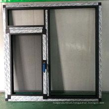 Custom PVC doors and Windows aluminum profile double hung window frame aluminum profiles